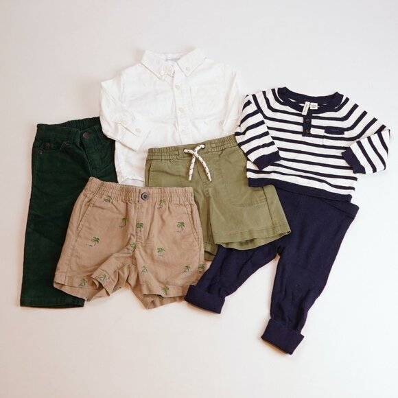 Janie & Jack Mix Size Boy Bundle 6 Months - 2T - Picture 1 of 6